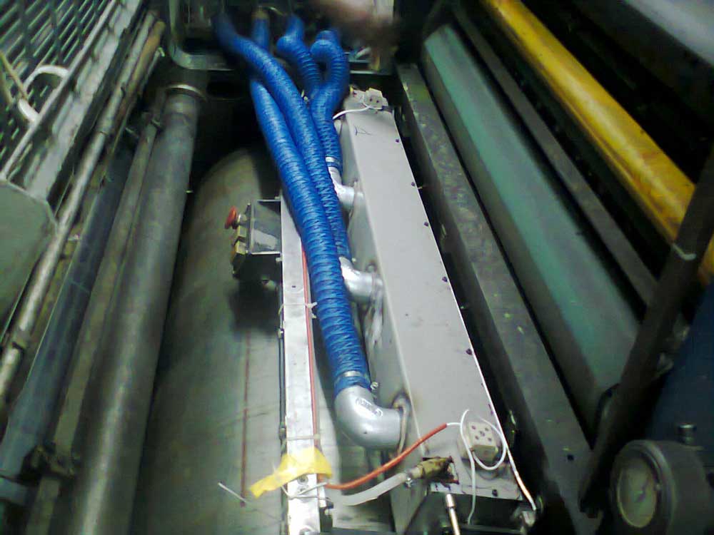 LED UV in offset machine