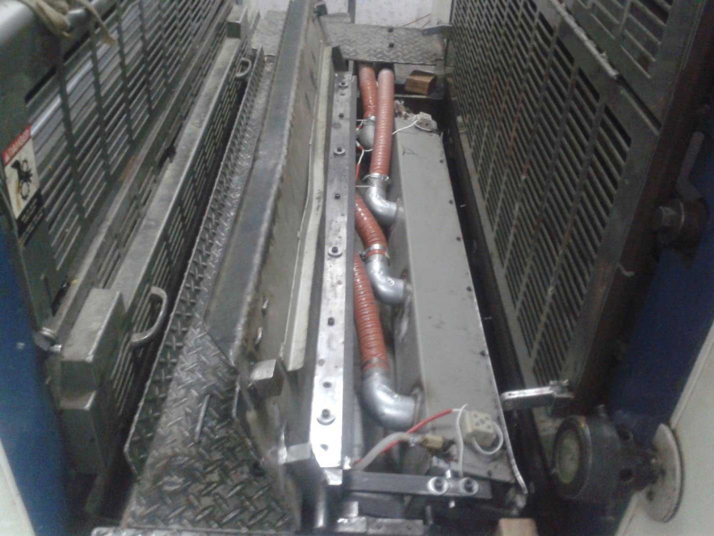 LED UV in offset machine