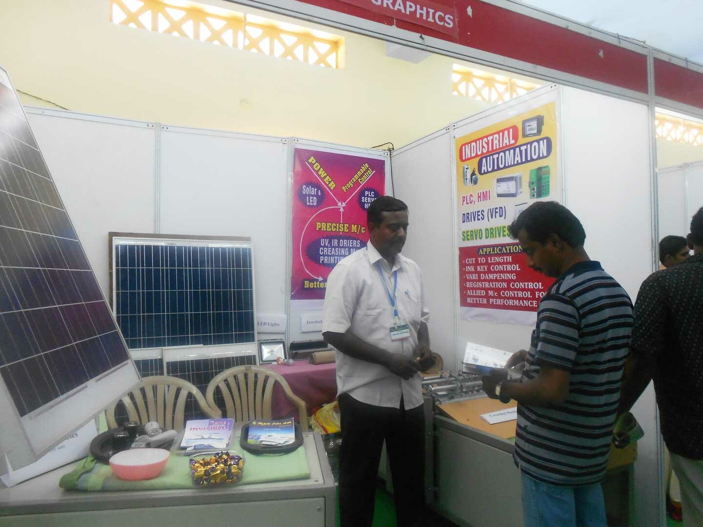 Stall in international uv Expo